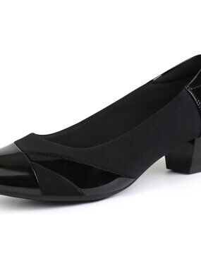 Women’s Bunion Dress Shoes Low Heel Orthopedic Orthotic Slip-On Pumps Loafers